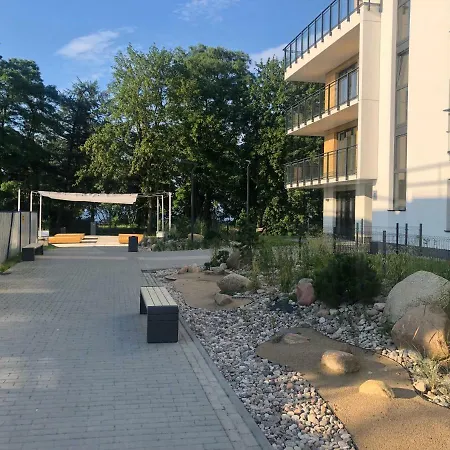 Studio w parku nad zatoką Puck Zewnętrze zdjęcie